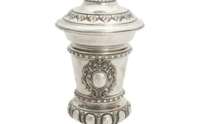 A German H. Meyen & Co. .800 silver urn