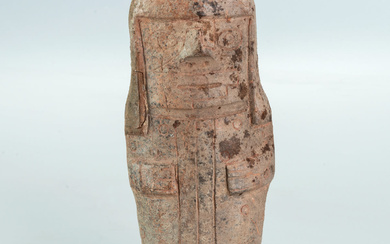 A Hand Modeled and Incised Terracotta Figurines, Cupisnique, Peru, 800-500 BCE