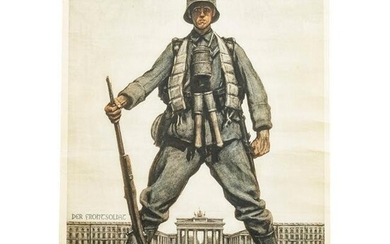 A Poster "Front Soldier Day”, Bund der Frontsoldaten