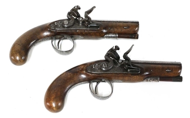 A PAIR OF 'RIVIERE LONDON' POCKET PISTOLS