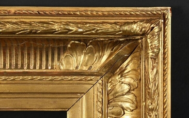 A Pair of 19th Century Gilt Composition Frames with