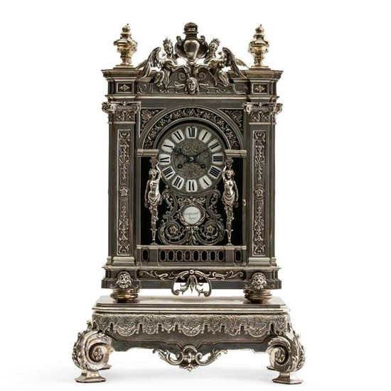 A Regence style clock, Lerolle Freres, Paris