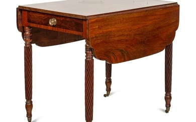 A Regency Style Mahogany Pembroke Table