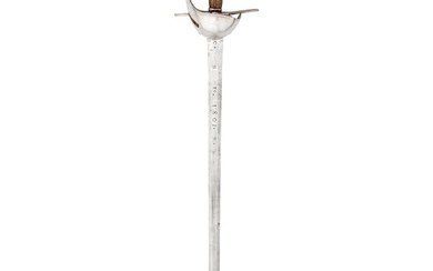 A SPANISH BROADSWORD, DATED 1801