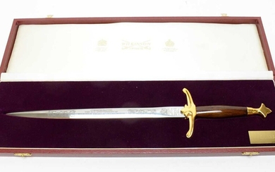 A Wilkinson Sword commemorative dagger.