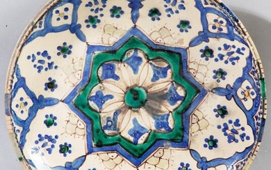 A ceramic plate from Meknes (Shan), Morocco