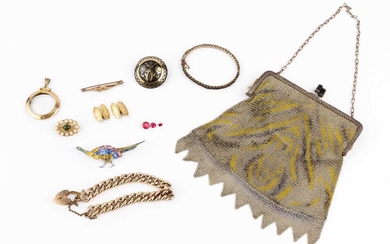 A collection of antique and later jewellery