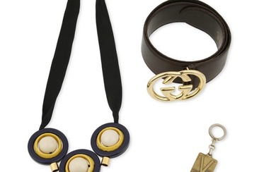 A group of Designer accessories