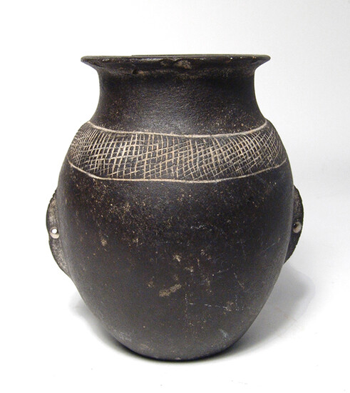 A nice Egyptian basalt jar