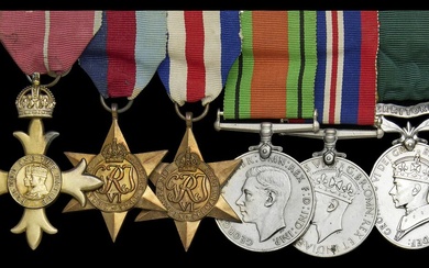 A post-war O.B.E. group of six awarded to Lieutenant-Colonel R. E. Owen, Royal Engineers The M...