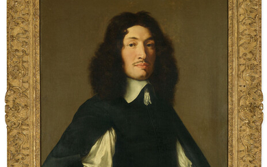 ATTRIBUÉ À NICOLAS DE PLATTEMONTAGNE (1631-1706), Portrait d'homme tenant une lettre