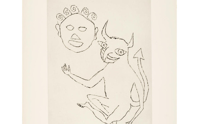 Alexander Calder (1898-1976) Untitled (Santa Claus VIII)