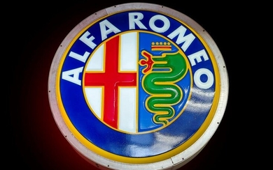 Alfa Romeo Illuminated Sign