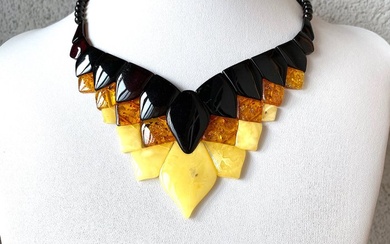 Amber - Natural Baltic amber collar - Succinite