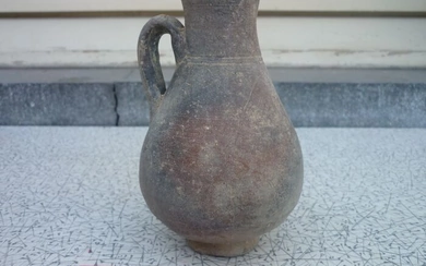 Ancient Roman Pottery jug - (12×8×3.5 cm)
