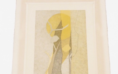 André BEAUDIN (1895-1979). Composition, 1973. Lithographie couleurs sur Vélin, signée et datée de la main...