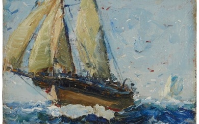 Anthony Thieme (1888-1954), "Full Sails"