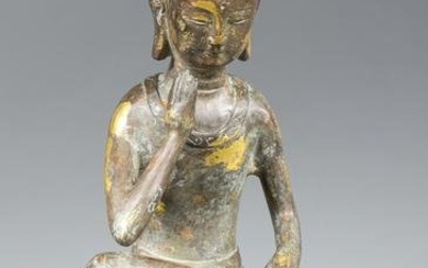 Antique Korean Bronze Figure
