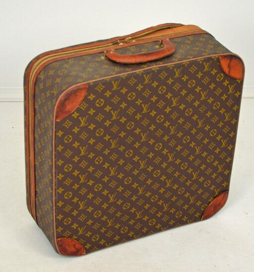 Antique Louis Vuitton Soft Side Suitcase