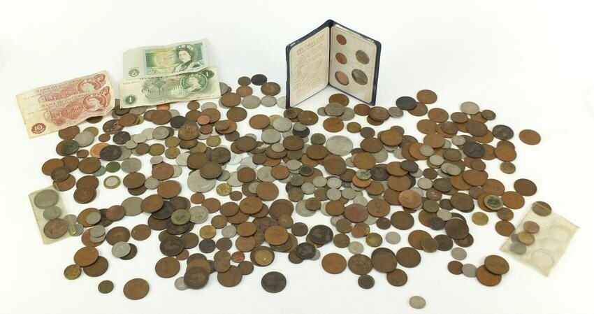 Antique and later British and world coinage and bank