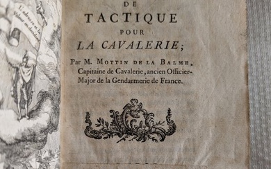 Augustin Mottin de La Balme - Elemens de tactique pour la cavalerie - 1776