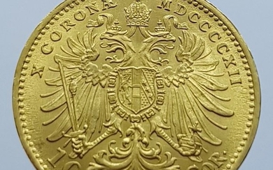 Austria - 10 Corona 1912 Franz Joseph I - Gold