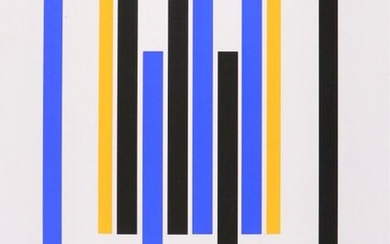 Berg, S. van den (1913-1998). (Abstract geometrical composition...