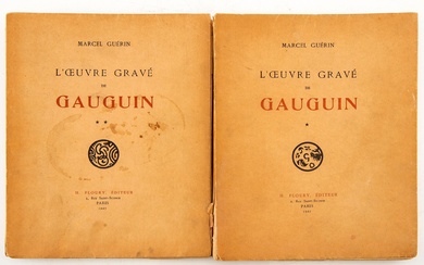 Book "L'oeuvre gravé de Paul Gauguin" 2 vols