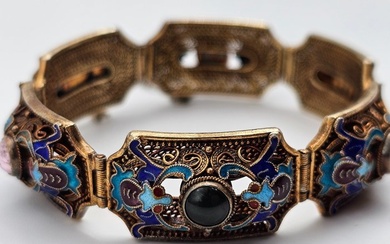 Bracelet - Gold-filled, Silver - China