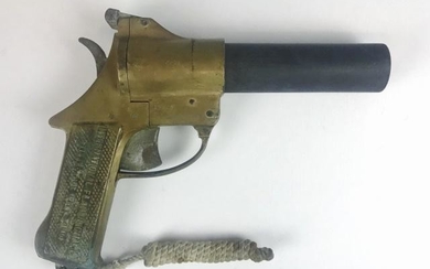 Brass Flare Gun, International Flare Signal Co