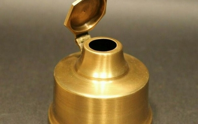 Brass Inkwell Ink pot Bottle