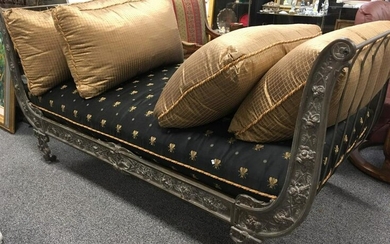 CONTINENTAL CAST IRON CAMPAIGN DAYBED