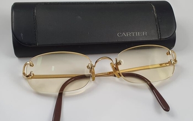 Cartier - Eye Glasses Rimless 140 22 - Glasses
