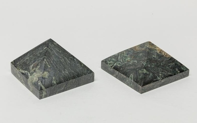 Carved Stone Meteorolite Pyramid