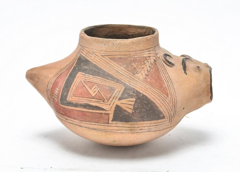 Casas Grandes Mexican Animal Form Pottery Vessel