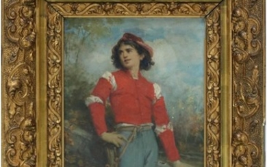 Célestin Joseph BLANC (1818-1888). Jeune homme au …