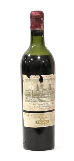 Château Cos d'Estournel 1947 Saint-Estephe (one bottle)