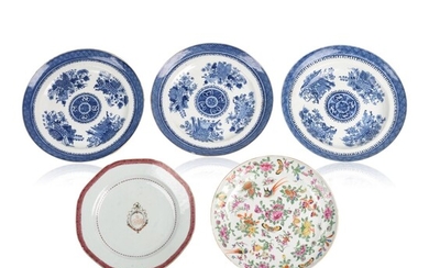 Six Chinese Plates.