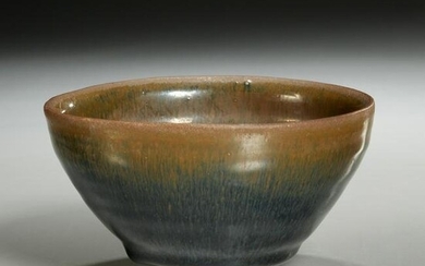 Chinese Jian ware "hares fur" glazed bowl