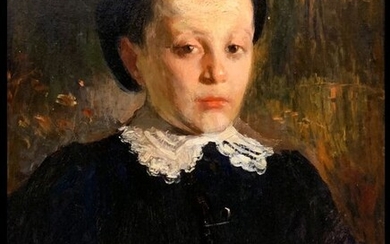 Clovis Cazès (1883-1918) - Portrait d'Enfant deguisé en costume Henri II