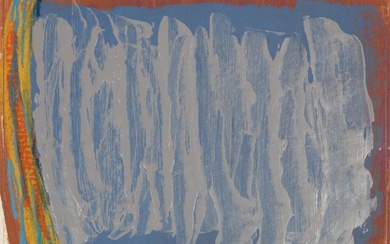 Cora Kelley Ward (American/Louisiana, 1920-1989) , "Untitled: Abstract", 1976, acrylic and oil