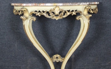 Curved Venetian console - Louis XV Style