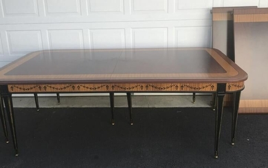 Custom Made French Provincial Banded Dining Table
