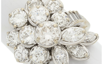 Diamond, White Gold Ring Stones: European, full, marquise, and...