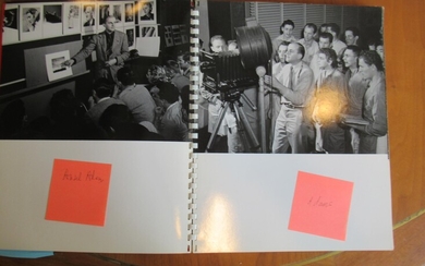 Documentary Display Book Of Photography Classes, With Ansel Adams And Others In The Photography Program At The Art Center School, 1941, With Ansel Adams, Etc.