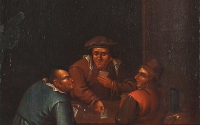Dutch School - 17th century - Les joueurs de cartes