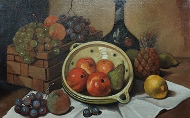 Dutch School (XX) - Still Life with Fruit