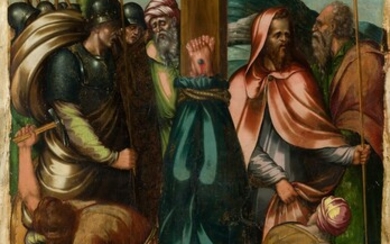 ESCUELA TOLEDANA (S. XVI / .), Crucifixión de San Pedro