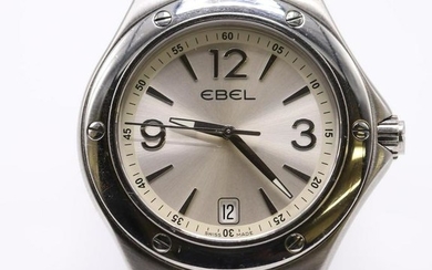 Ebel Sport Wave Stainless Steel Watch