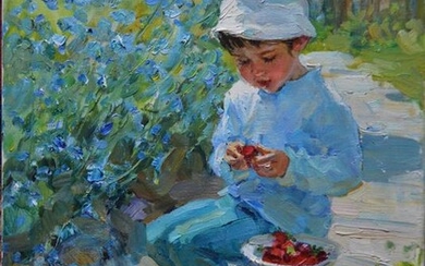 Elena Salnikova (1970) - La fraise
